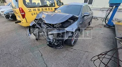 Photo 1 of 16: 2021 Mercedes-Benz CLA45 S 4Matic, VIN W1K5J5EB2MN241101 — Korean insurance auction