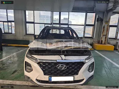 Photo 1 of 20: 2020 Hyundai Santa Fe, VIN KMHS281ABLU298822 — Korean insurance auction