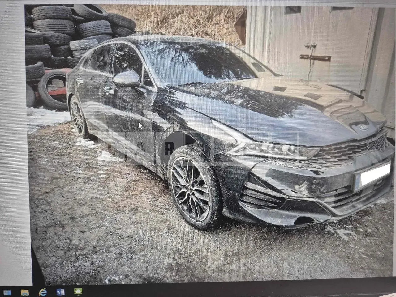 Photo 2 of 26: 2021 Kia K5, VIN KNAG6412BMA105956 — Korean insurance auction