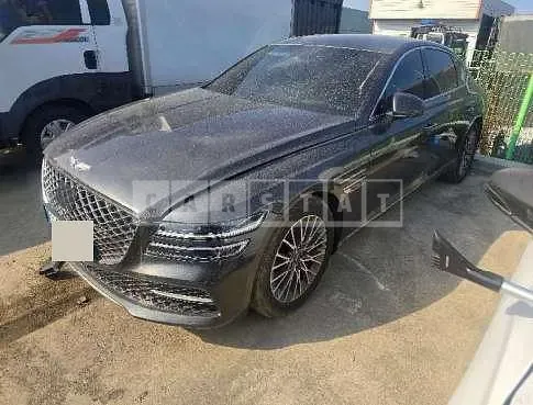 Photo 2 of 34: 2021 Genesis G80 — Korean insurance auction
