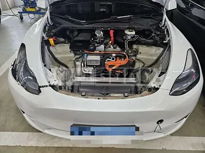 Photo 1 of 28: 2024 Tesla Model Y RWD — Korean insurance auction