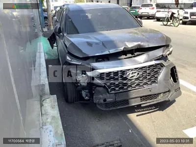 Photo 1 of 11: 2020 Hyundai Santa Fe, VIN KMHS281BBLU294013 — Korean insurance auction