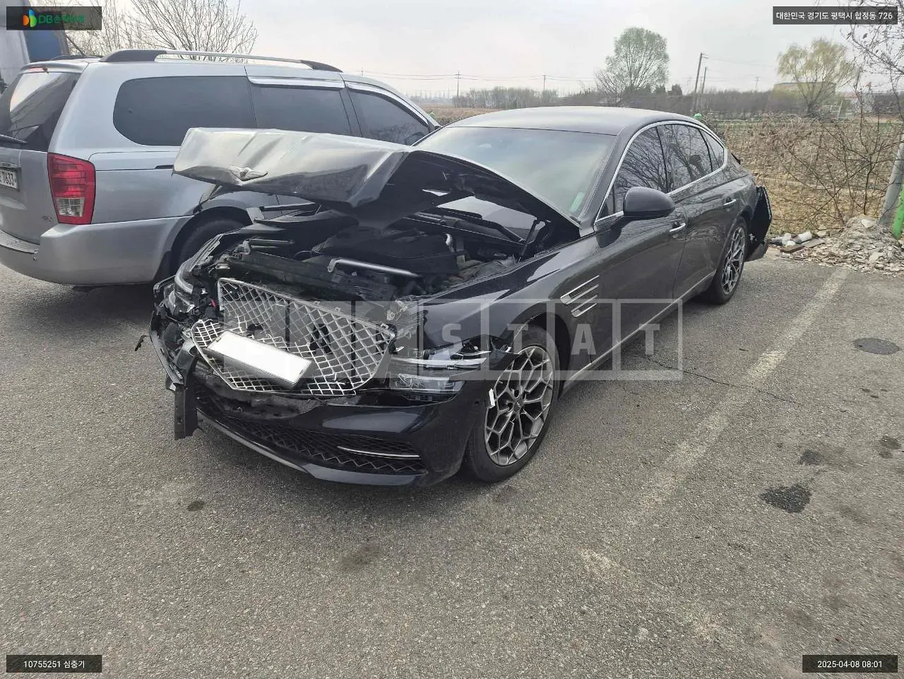 Photo 2 of 25: 2020 Genesis G80, VIN KMTGB41CDMU006201 — Korean insurance auction