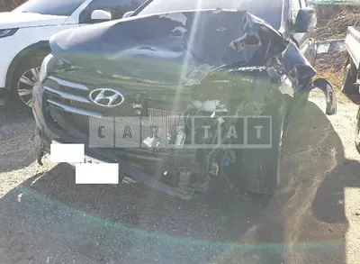 Photo 1 of 5: 2017 Hyundai Santa Fe — Korean insurance auction