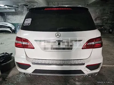 Photo 1 of 10: 2015 Mercedes-Benz ML350 BlueTec 4Matic — Korean insurance auction