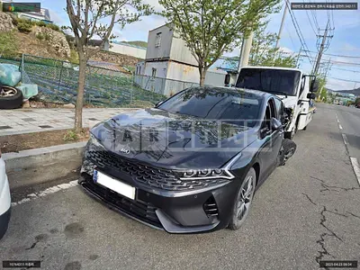 Photo 1 of 9: 2021 Kia K5 Hybrid, VIN KNAG341JBMA015242 — Korean insurance auction