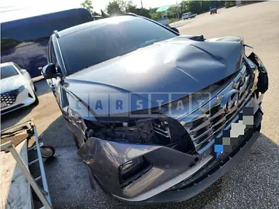 Photo 1 of 42: 2022 Hyundai Tucson 1.6, VIN KMHJC81BGNU156598 — Korean insurance auction