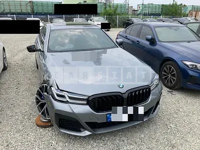 Photo 1 of 14: 2023 BMW 530i, VIN WBA71BH07PWY07695 — Korean insurance auction