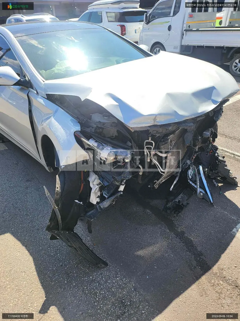 Photo 2 of 8: 2017 Hyundai Aslan, VIN KMHFM411BJA014218 — Korean insurance auction