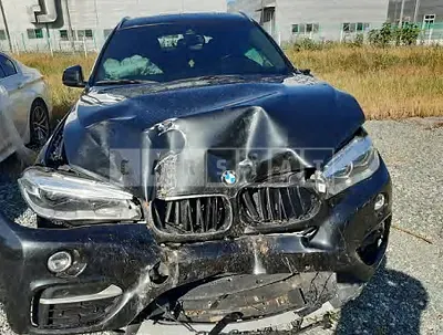 Photo 1 of 18: 2016 BMW X6 xDrive 30d, VIN WBAKV2101G0R28265 — Korean insurance auction