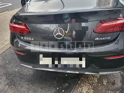 Photo 1 of 13: 2023 Mercedes-Benz E300d 4Matic Coupe, VIN W1K1J1KB0PF189977 — Korean insurance auction