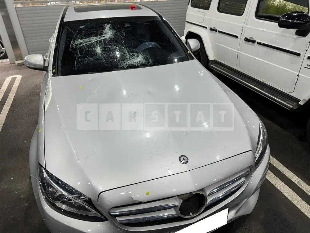 Photo 2 of 16: 2015 Mercedes-Benz C220 BlueTec, VIN WDDWF0EB8FF141607 — Korean insurance auction