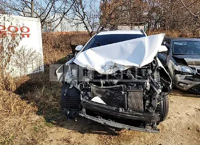 Photo 1 of 21: 2015 Hyundai Santa Fe, VIN KMHSW81XDFU399384 — Korean insurance auction