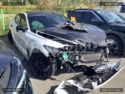 Photo 1 of 23: 2021 Kia Stinger, VIN KNAE551CBMS100980 — Korean insurance auction