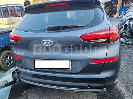 Photo 2 of 27: 2019 Hyundai Tucson, VIN KMHJ281ADKU918329 — Korean insurance auction
