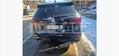 Photo 1 of 2: 2015 Hyundai Santa Fe DM Diesel — Korean insurance auction