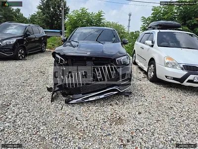 Photo 1 of 12: 2021 Mercedes-Benz GLE400d, VIN W1NFD2DB1MA433728 — Korean insurance auction