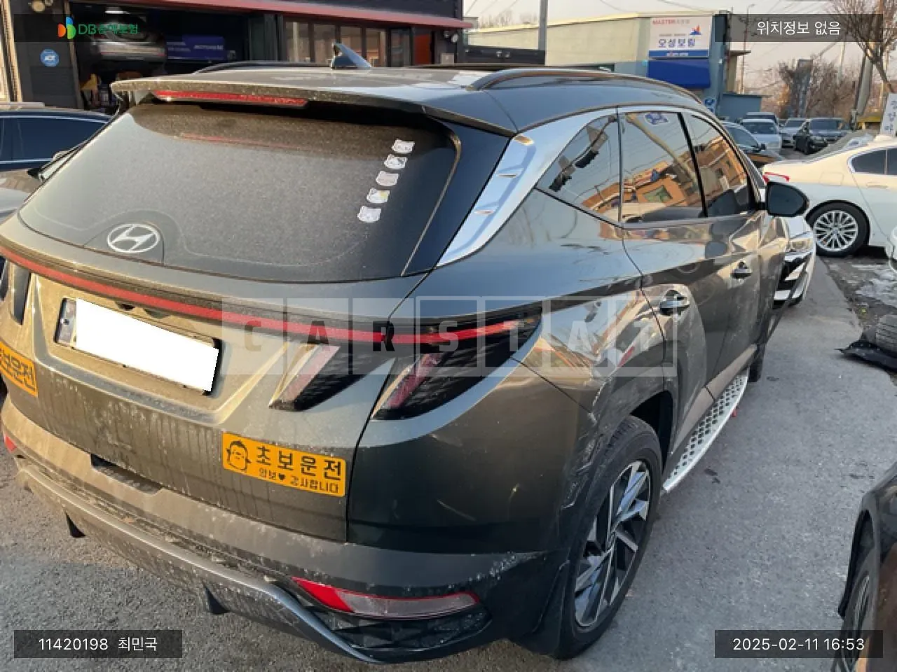 Photo 2 of 7: 2021 Hyundai Tucson Hybrid, VIN KMHJE811BNU038200 — Korean insurance auction