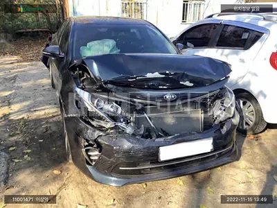 Photo 1 of 8: 2016 Kia K5, VIN KNAGU411BGA058619 — Korean insurance auction