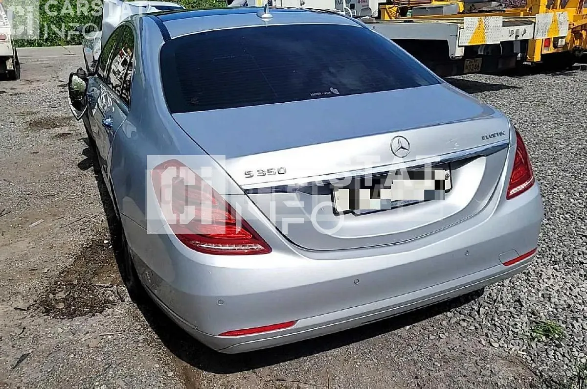 Photo 2 of 7: 2015 Mercedes-Benz S350 BlueTec L, VIN WDDUG3CB0FA149853 — Korean insurance auction