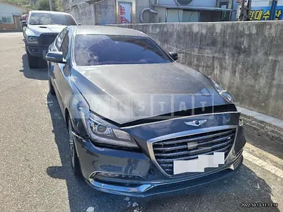 Photo 1 of 56: 2018 Genesis G80 3.3 — Korean insurance auction