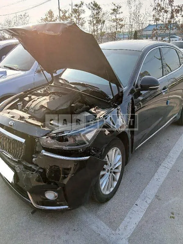Photo 2 of 36: 2016 Kia K7, VIN KNALC418BGA001975 — Korean insurance auction