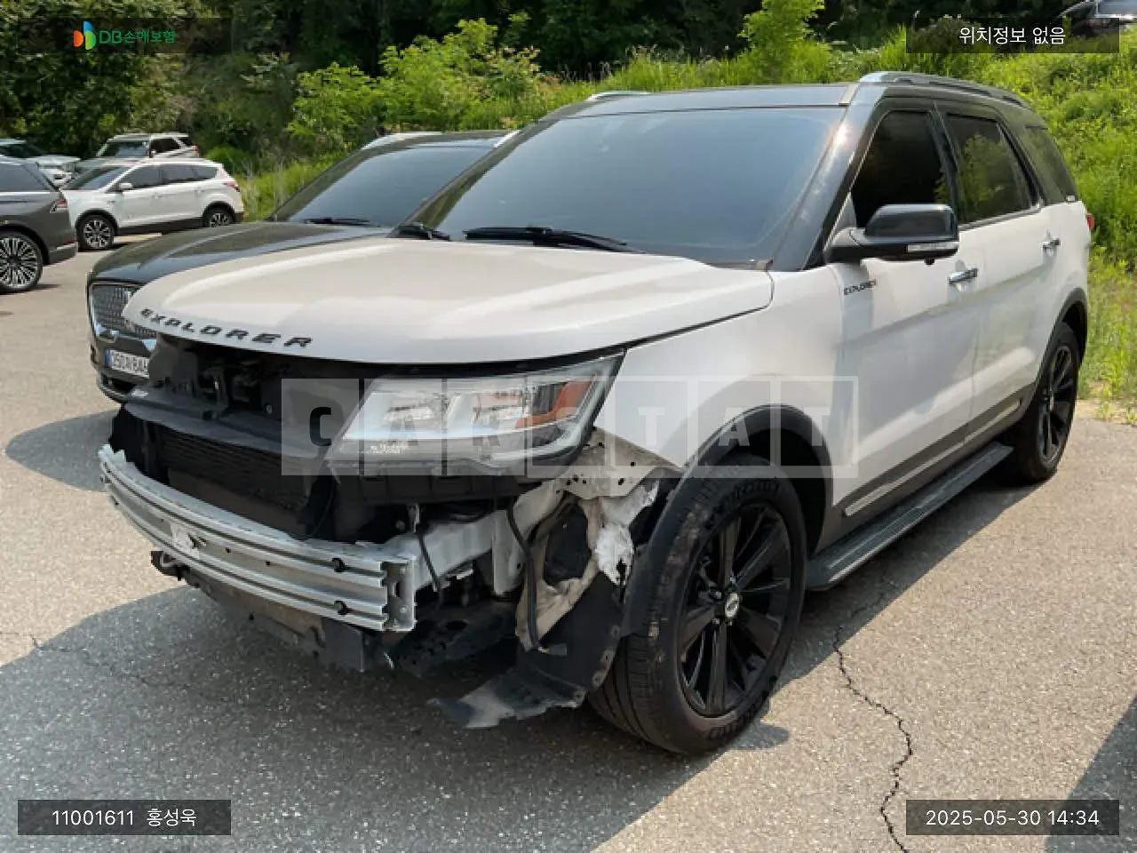 Photo 2 of 14: 2018 Ford Explorer 2.3 AWD, VIN 1FM5K8FH6JGA93963 — Korean insurance auction