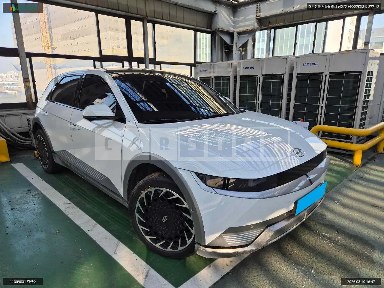 Photo 2 of 15: 2022 Hyundai IONIQ 5, VIN KMHKR81AFNU088078 — Korean insurance auction