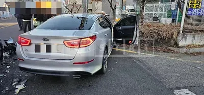 Photo 1 of 5: 2015 Kia K5, VIN KNAGM419BFA625184 — Korean insurance auction