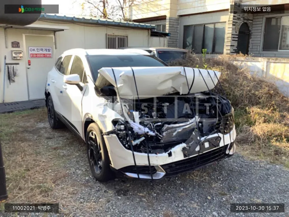 Photo 2 of 9: 2023 Kia Sportage, VIN KNAPU81BGPK197085 — Korean insurance auction