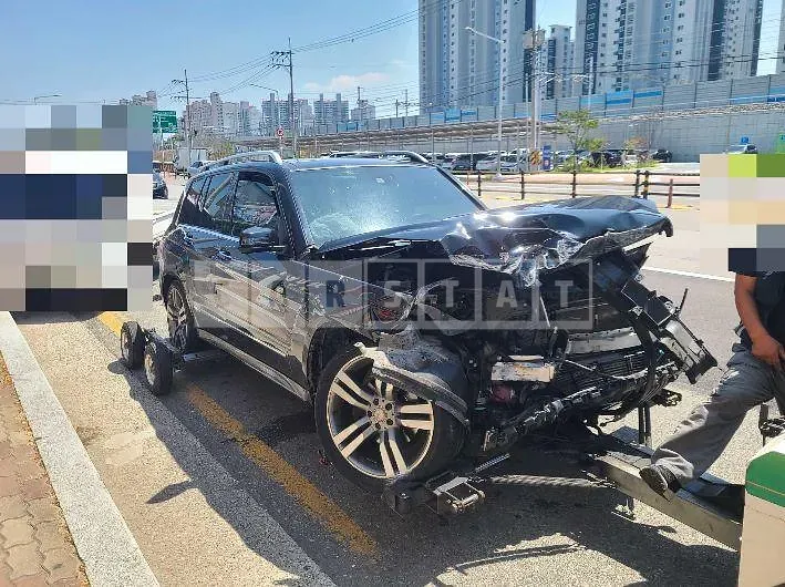 Photo 2 of 7: 2014 Mercedes-Benz GLK220 CDI 4Matic — Korean insurance auction