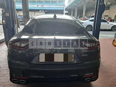 Photo 1 of 15: 2019 Kia Stinger, VIN KNAE351ADKS066459 — Korean insurance auction