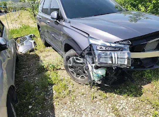 Photo 2 of 14: 2022 Hyundai Santa Fe, VIN KMHS2811BNU042893 — Korean insurance auction