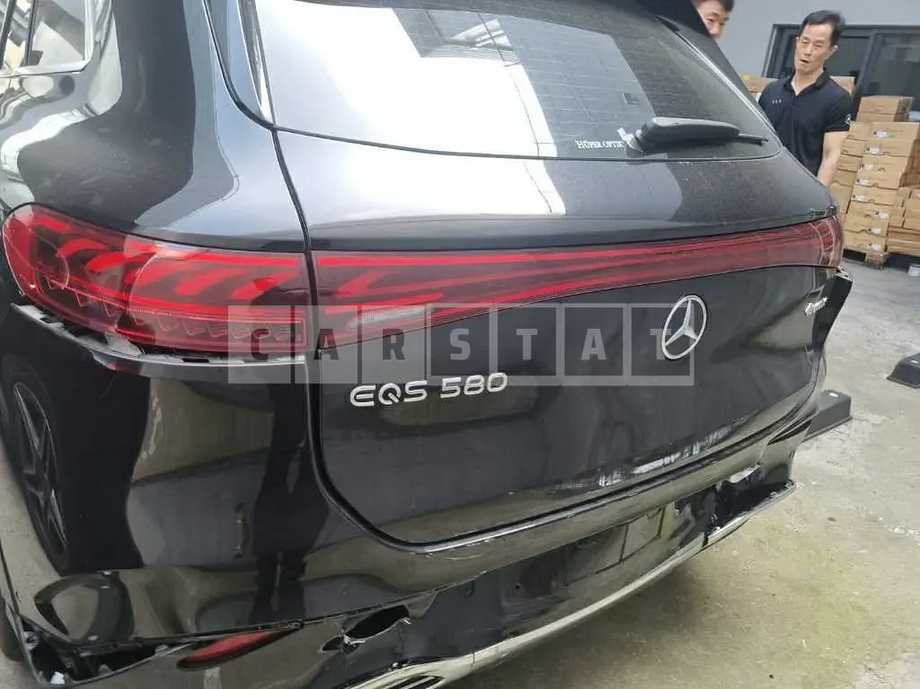 Photo 2 of 13: 2023 Mercedes-Benz EQS580 4Matic SUV — Korean insurance auction