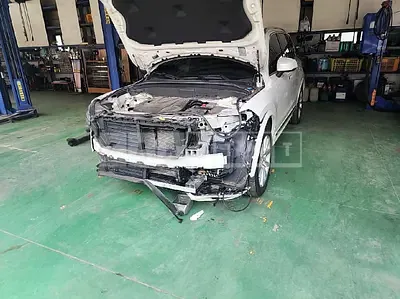 Photo 1 of 16: 2018 Volvo XC90 D5 AWD, VIN YV1LF68ACJ1201687 — Korean insurance auction