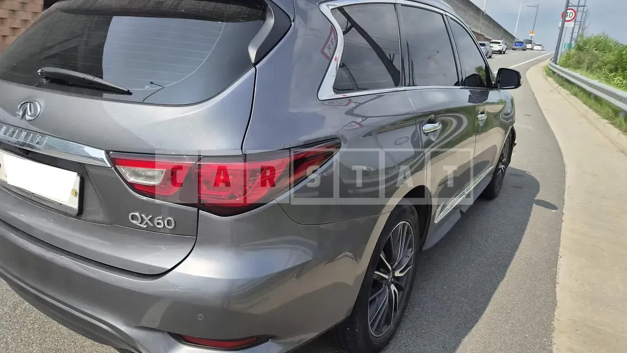Photo 2 of 9: 2017 Nissan QX60 3.5, VIN 5N1AL0MM2HC561444 — Korean insurance auction