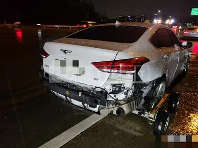 Photo 1 of 6: 2017 Genesis G80 3.3 — Korean insurance auction
