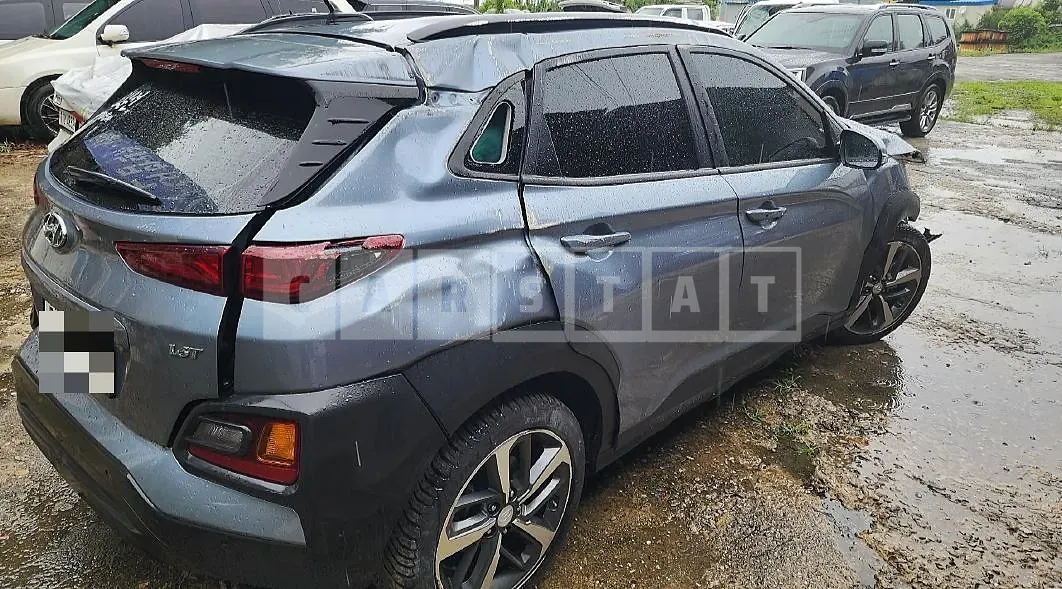 Photo 2 of 21: 2018 Hyundai Kona 1.6, VIN KMHK4815GJU089697 — Korean insurance auction