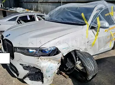 Photo 1 of 22: 2021 BMW X7 xDrive 40i, VIN WBACW2100M9G52284 — Korean insurance auction
