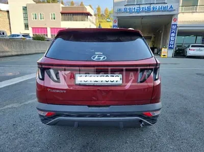 Photo 1 of 34: 2021 Hyundai Tucson, VIN KMHJE811BMU005206 — Korean insurance auction