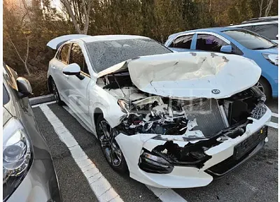 Photo 1 of 50: 2021 Kia K5, VIN KNAG2412BMA109151 — Korean insurance auction