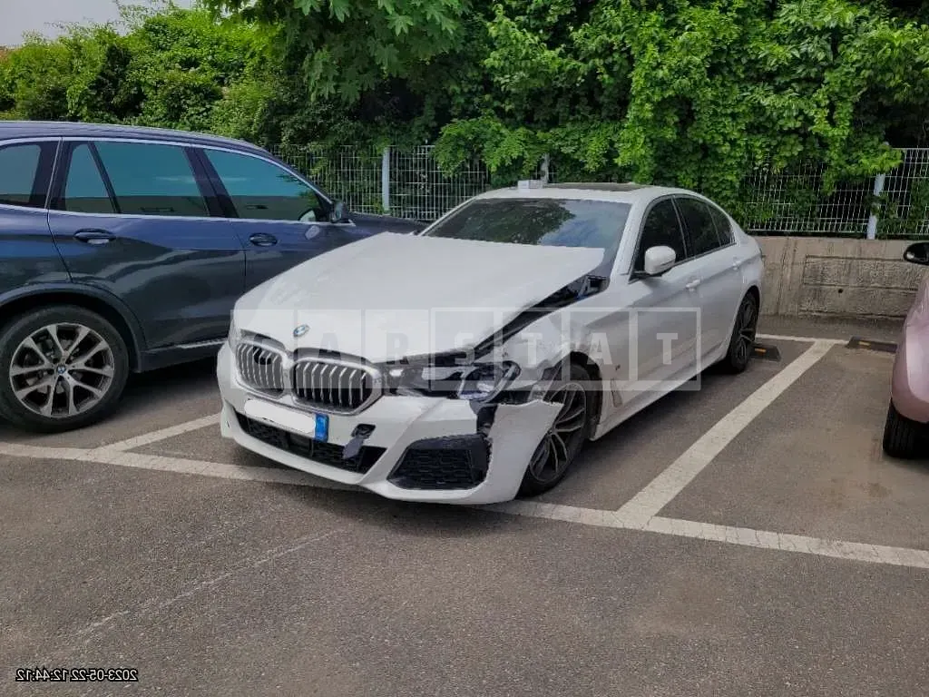 Photo 2 of 9: 2021 BMW 520i, VIN WBA11BH08MCG86147 — Korean insurance auction