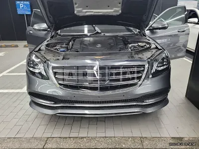 Photo 1 of 16: 2020 Mercedes-Benz S560 4Matic, VIN W1KUG8GB7LA557785 — Korean insurance auction