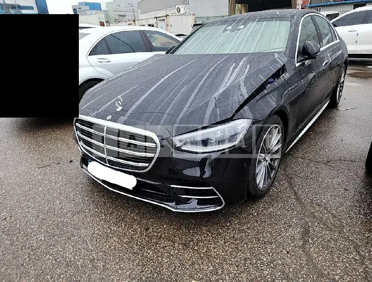 Photo 2 of 10: 2023 Mercedes-Benz S400d 4Matic, VIN W1K6F3DB8PA187620 — Korean insurance auction