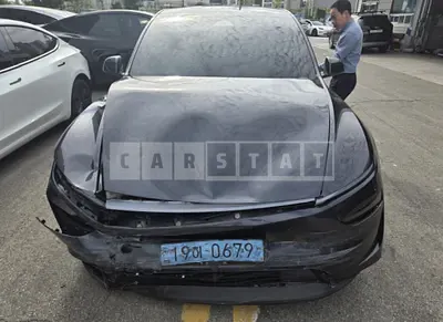 Photo 1 of 10: 2025 Tesla Model Y LongRange — Korean insurance auction