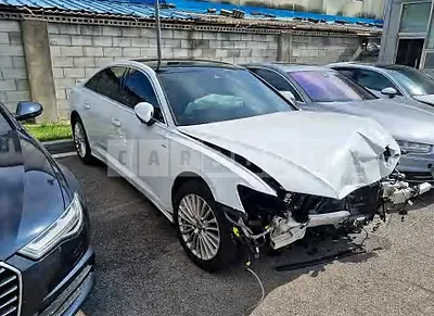 Photo 1 of 22: 2021 Audi A6 40 TDI Four, VIN WAUZZZF2XMN009515 — Korean insurance auction