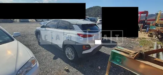 Photo 2 of 8: 2020 Hyundai Kona, VIN KMHK4815GLU485666 — Korean insurance auction