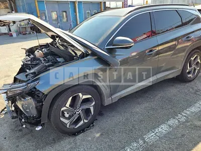Photo 1 of 17: 2022 Hyundai Tucson, VIN KMHJE81BGNU147698 — Korean insurance auction