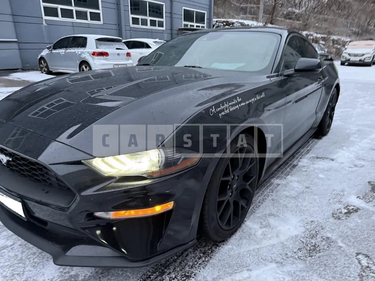 Photo 2 of 42: 2018 Ford Mustang Coupe, VIN 1FA6P8TH6K5116160 — Korean insurance auction