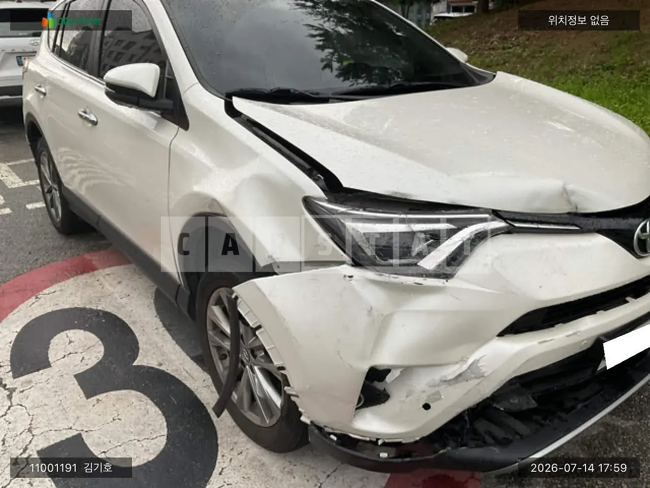 Photo 2 of 12: 2017 Toyota Lave 4 2WD, VIN JTMYFREV2HD102950 — Korean insurance auction